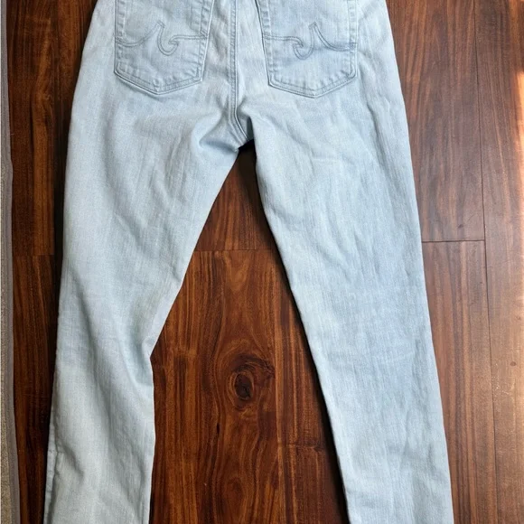 AG Jeans Prima Cigarette Crop Size 28 Light Blue - Picture 2 of 8